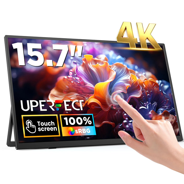 UPERFECT 15.7 Inch 4K UHD Touch Screen Portable Monitor