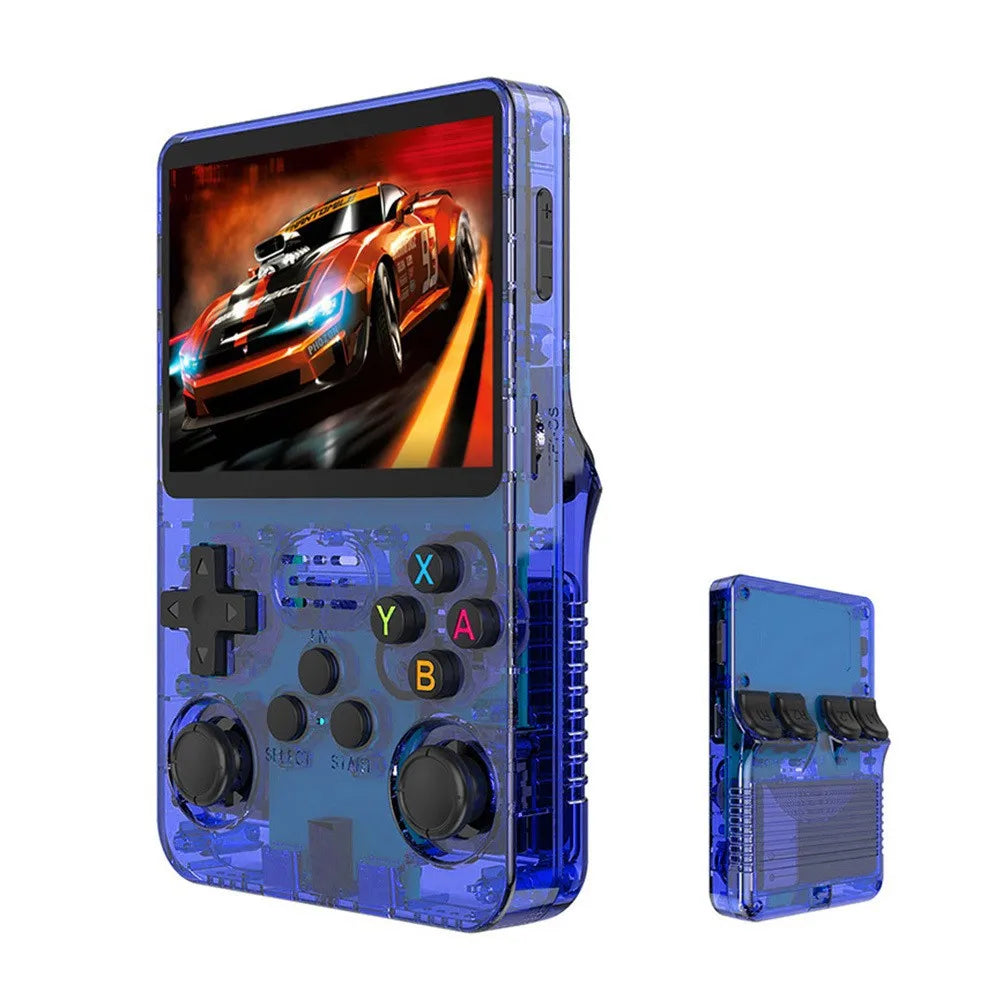 R36S Retro Handheld Game Console – 3.5" IPS Screen, 15,000+ Games, 64GB/128GB, ArkOS, PSP/PS1/N64, Portable Pocket Player