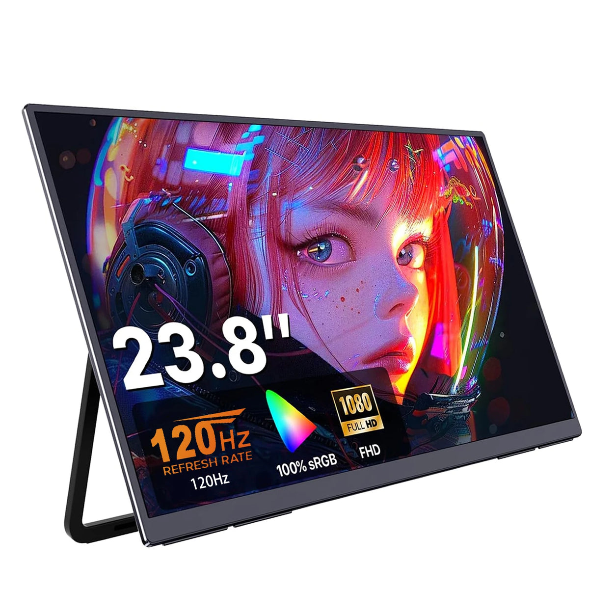 23.8 inch Portable Monitor 120Hz RGB100% - Extended Display