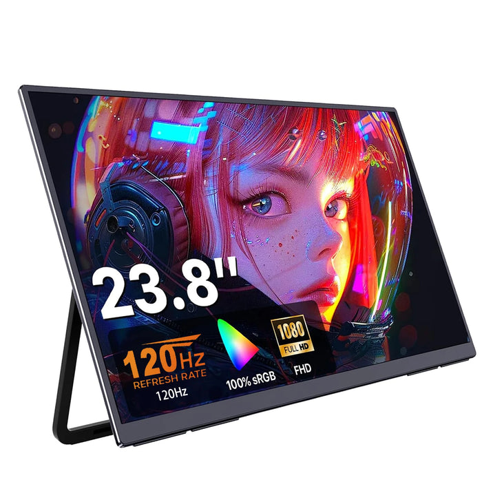 23.8 inch Portable Monitor 120Hz RGB100% - Extended Display
